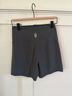 Free People Never Better 5” Bike Shorts - Charcoal